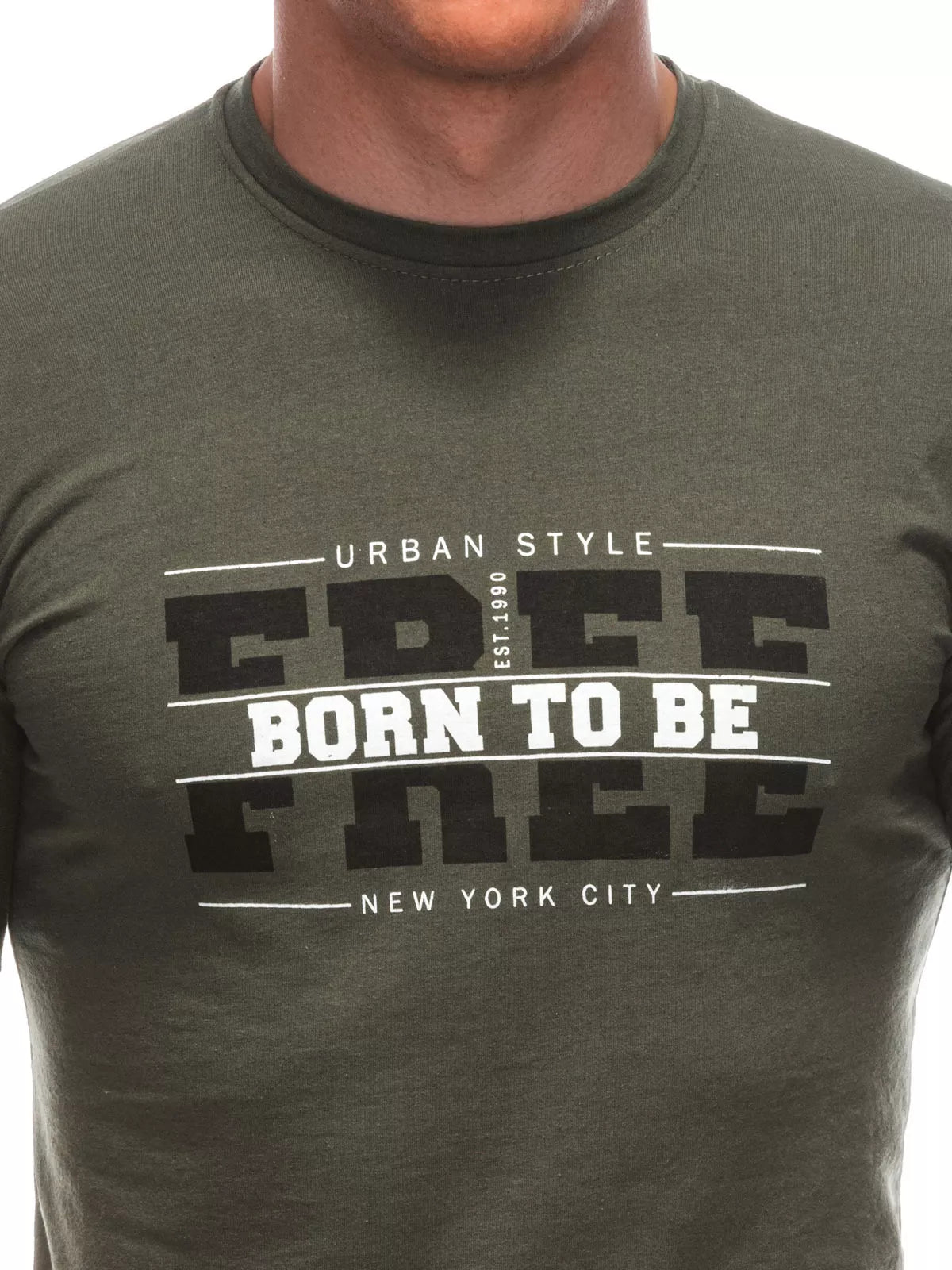 Vyriški chaki marškinėliai Free