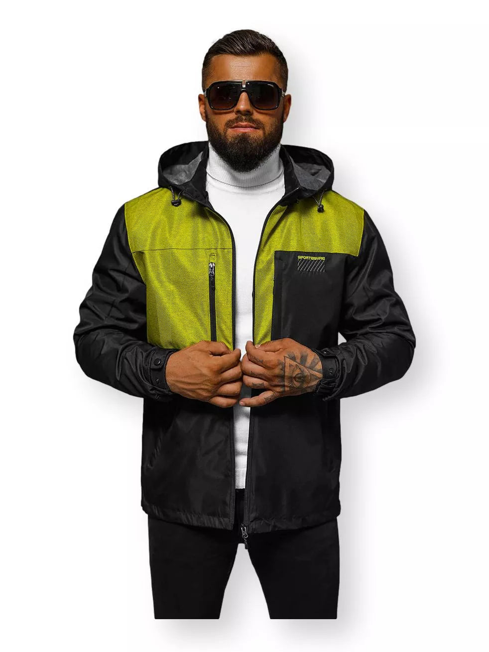 Vyriška striukė juoda Hira