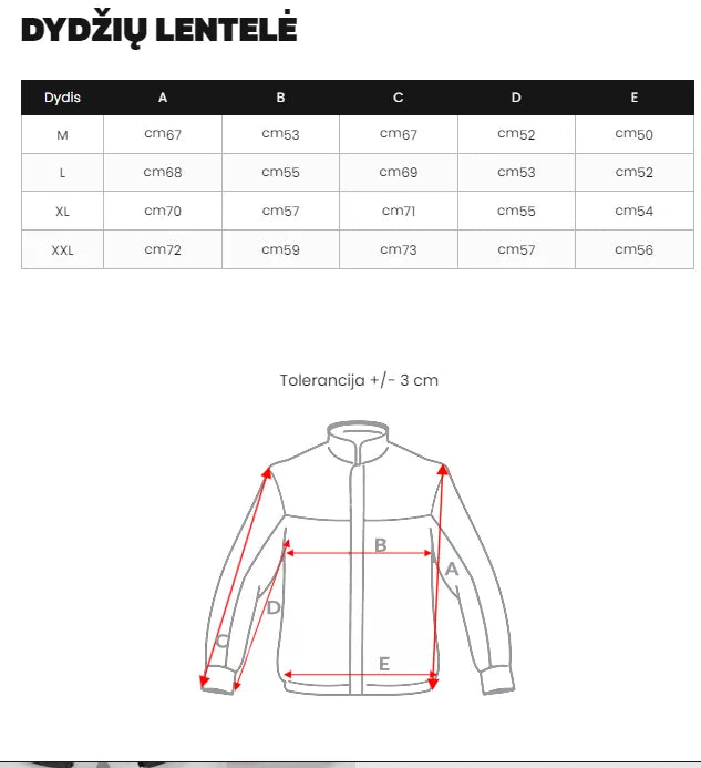 Vyriška striukė juoda Nikal