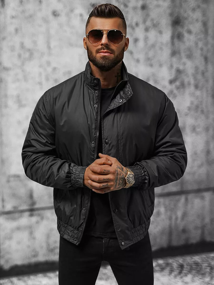 Vyriška striukė juodos spalvos Varan