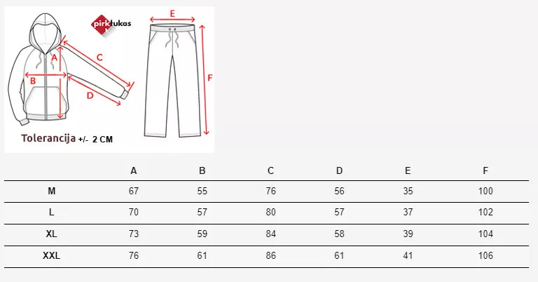 Vyriškas komplektas Blunt