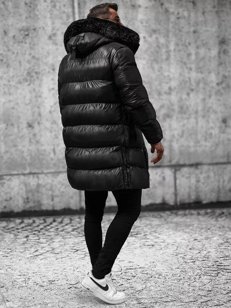 Juoda vyriška striukė Alom