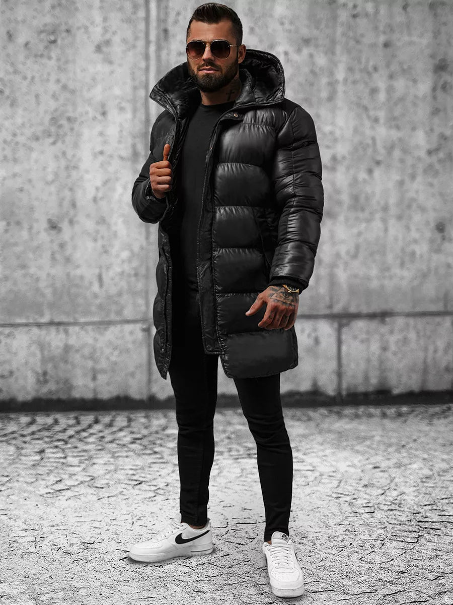 Juoda vyriška striukė Alom