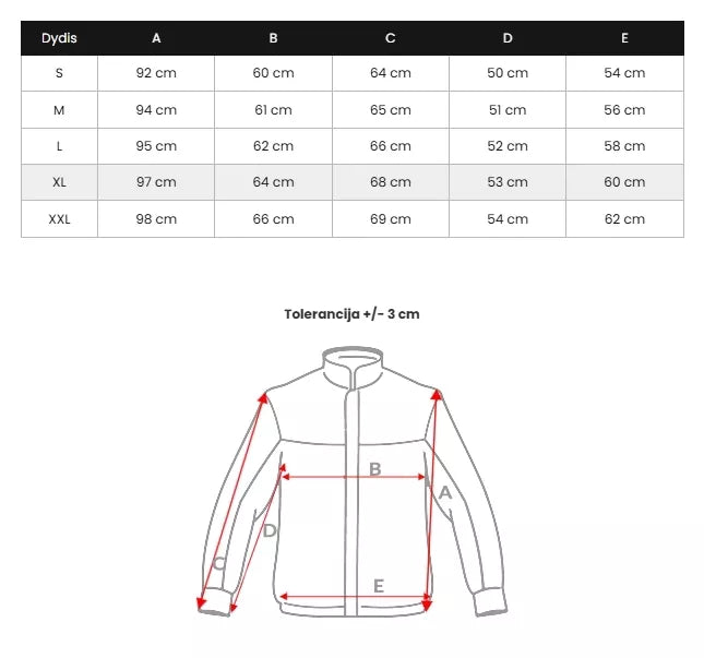 Juoda vyriška striukė Alom