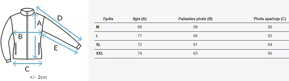 Vyriška juoda liemenė su gobtuvu David