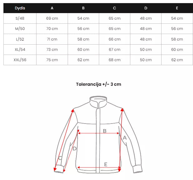 Vyriška juoda dygsniuota striukė Rodrigo