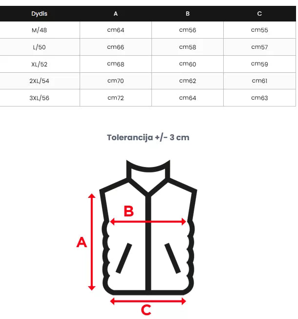 Vyriška chaki liemenė Edoar