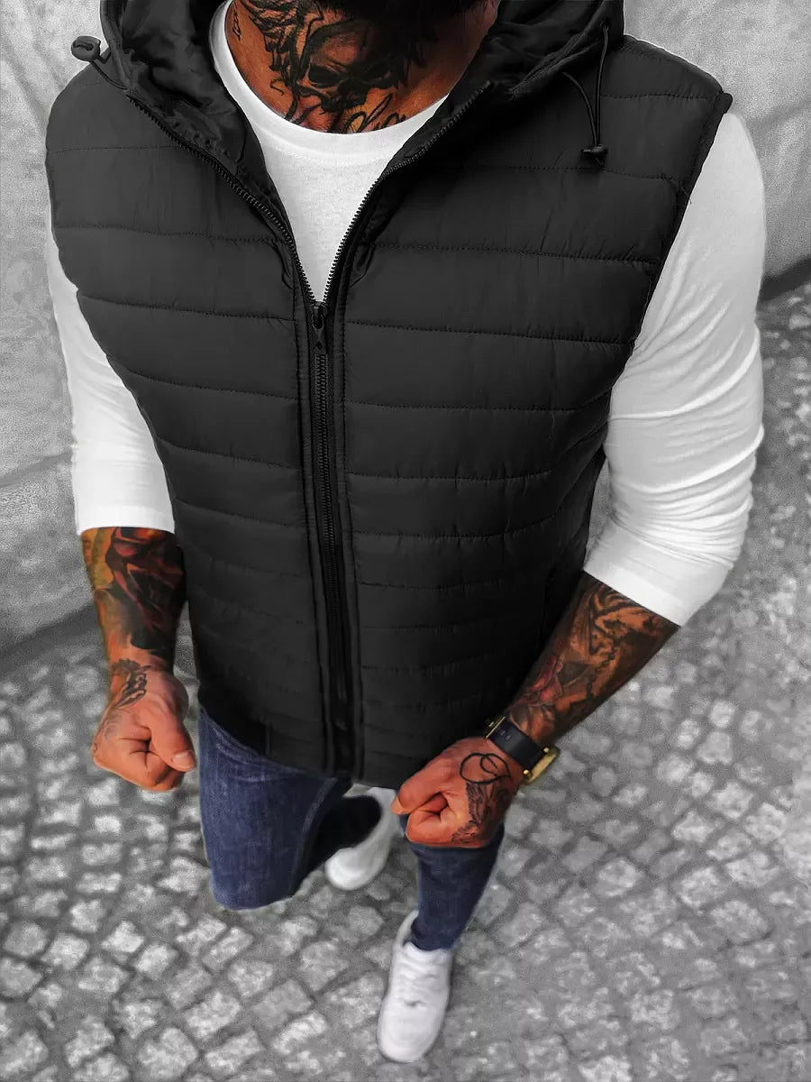 Vyriška juoda liemenė Minel