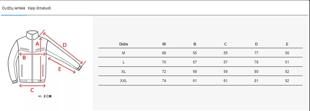 Vyriška juoda žieminė striukė Race