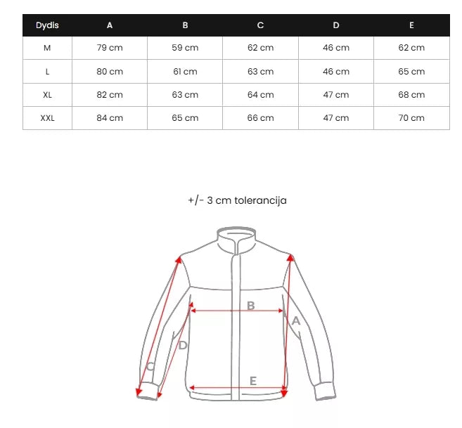 Juoda žieminė vyriška striukė Tulen