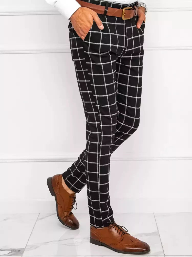 Juodos vyriškos kelnės Robol