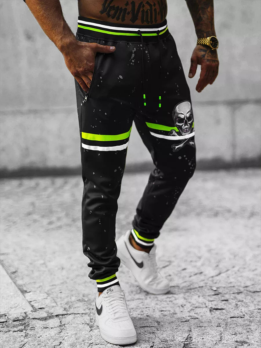 Vyriškos juodos laisvalaikio kelnės Vidi