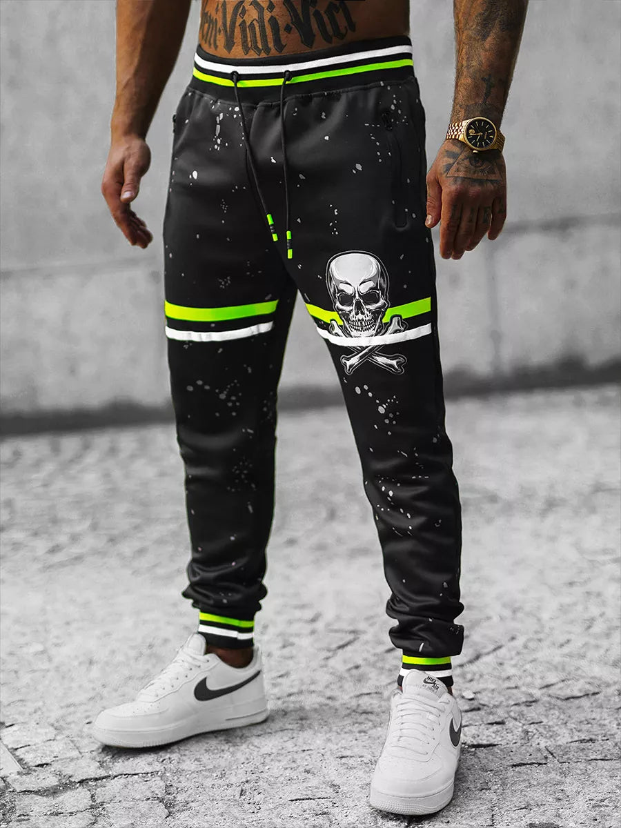 Vyriškos juodos laisvalaikio kelnės Vidi