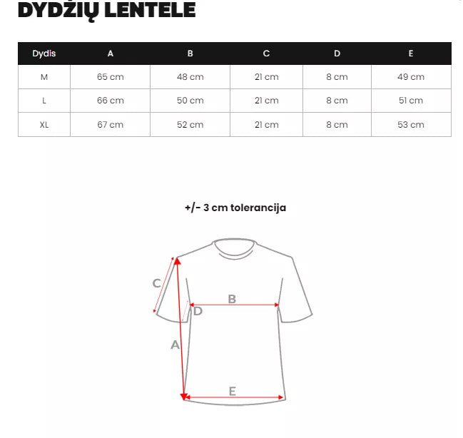 Vyriški baltai-juodi marškinėliai Icon