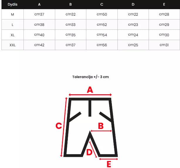 Vyriški tamsiai pilkos spalvos šortai Emir