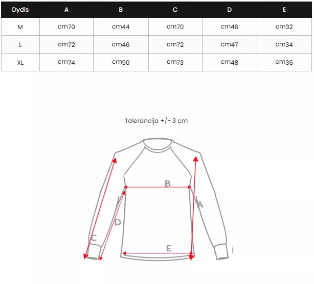 Vyriškas juodas megztinis Adam