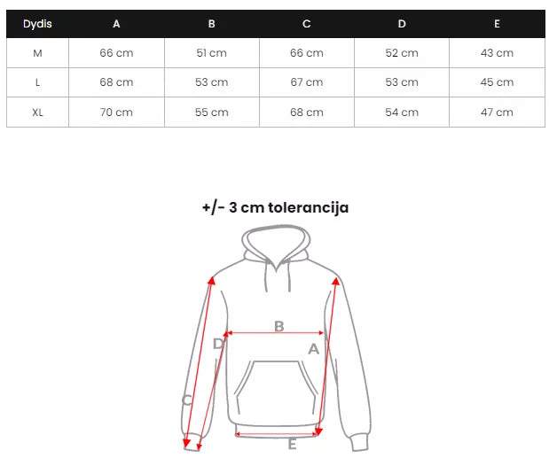 Vyriškas baltas džemperis All eyes on me