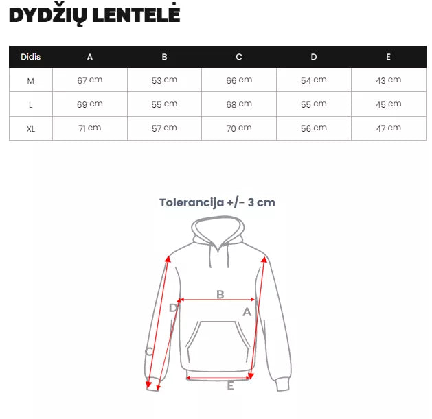 Vyriškas juodas džemperis su įvairiaspalve spauda Kanna