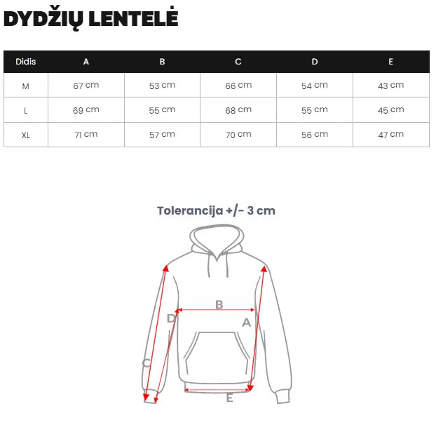 Vyriškas juodas džemperis su auksine spauda Kanna