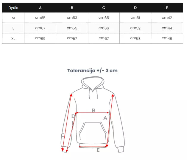 Vyriškas baltas džemperis Henry