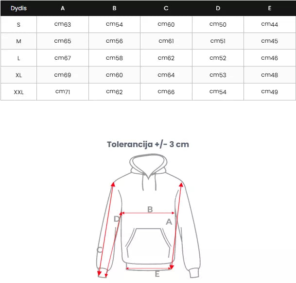 Vyriškas juodos spalvos džemperis Jolly