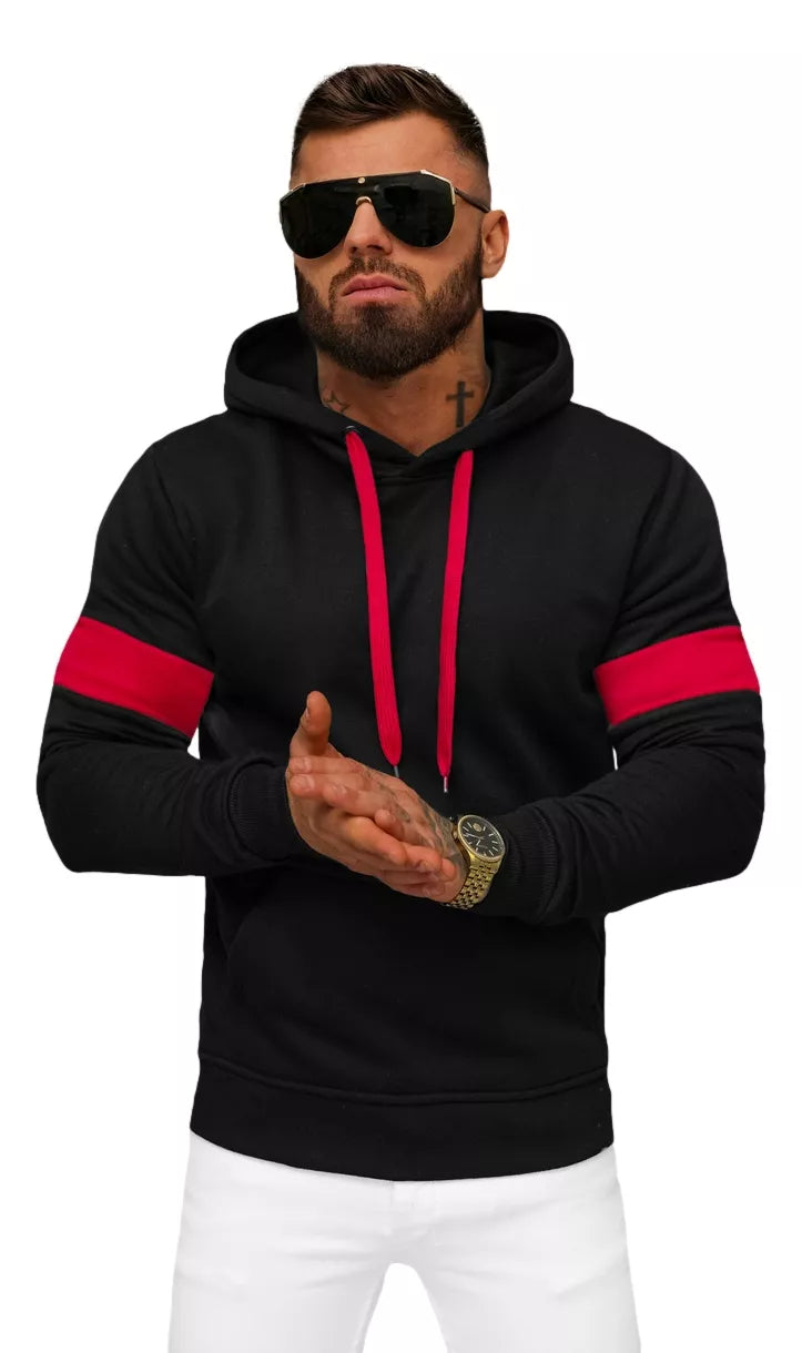 Vyriškas juodas džemperis Oven