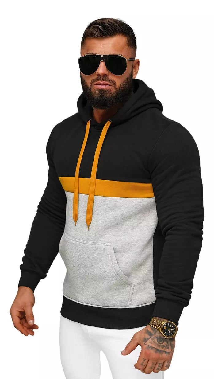 Vyriškas juodas džemperis Ovil