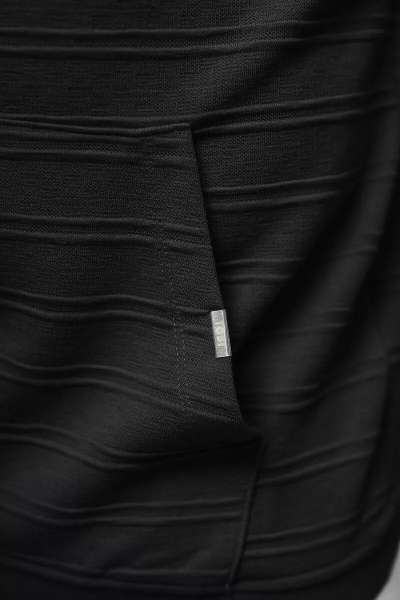 Vyriškas juodas džemperis Solar