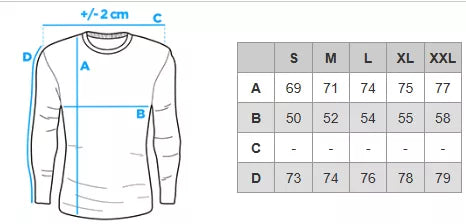 Vyriški balti/tamsiai mėlyni marškinėliai ilgomis rankovėmis Artur