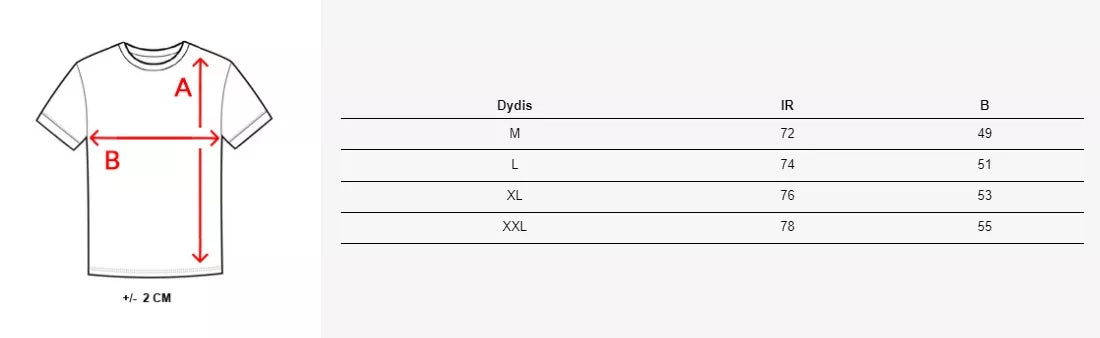 Vyriški juodi marškinėliai Defend