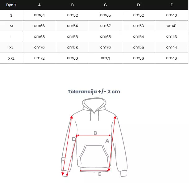 Vyriškas baltas džemperis su gobtuvu Chicago