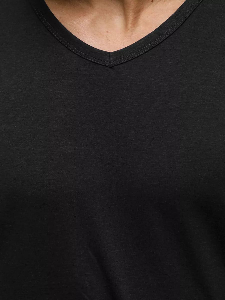 Vyriški juodos spalvos marškinėliai Karte