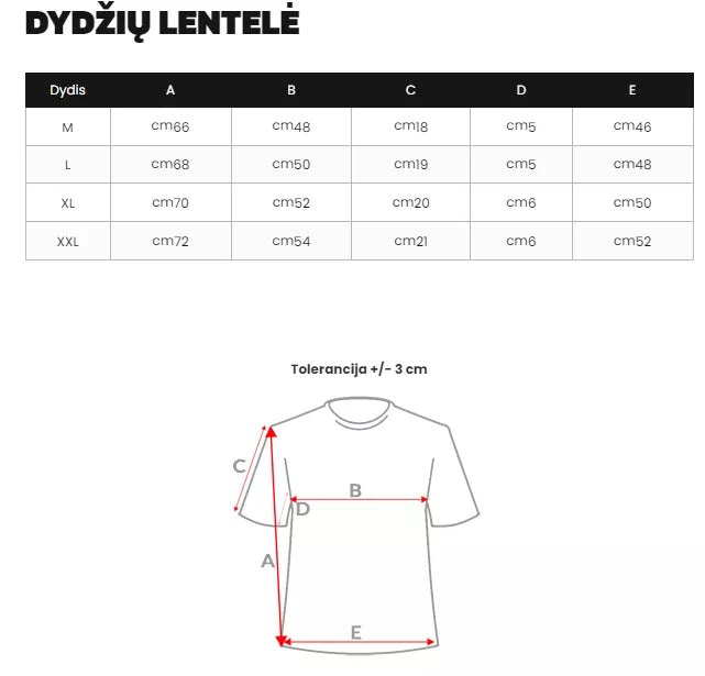Vyriški juodi marškinėliai Skull