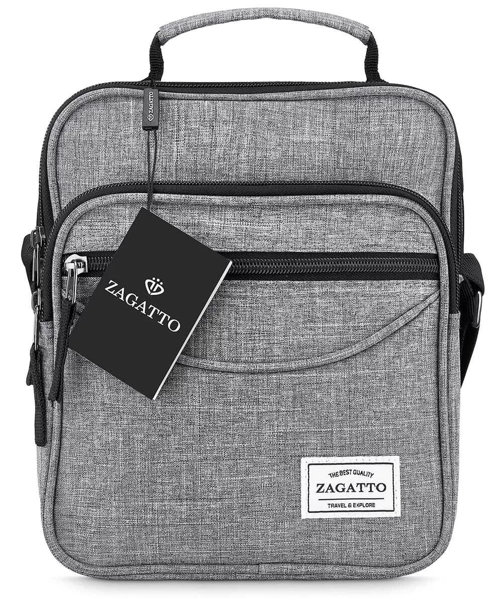 Vyriška pilka rankinė Kornel