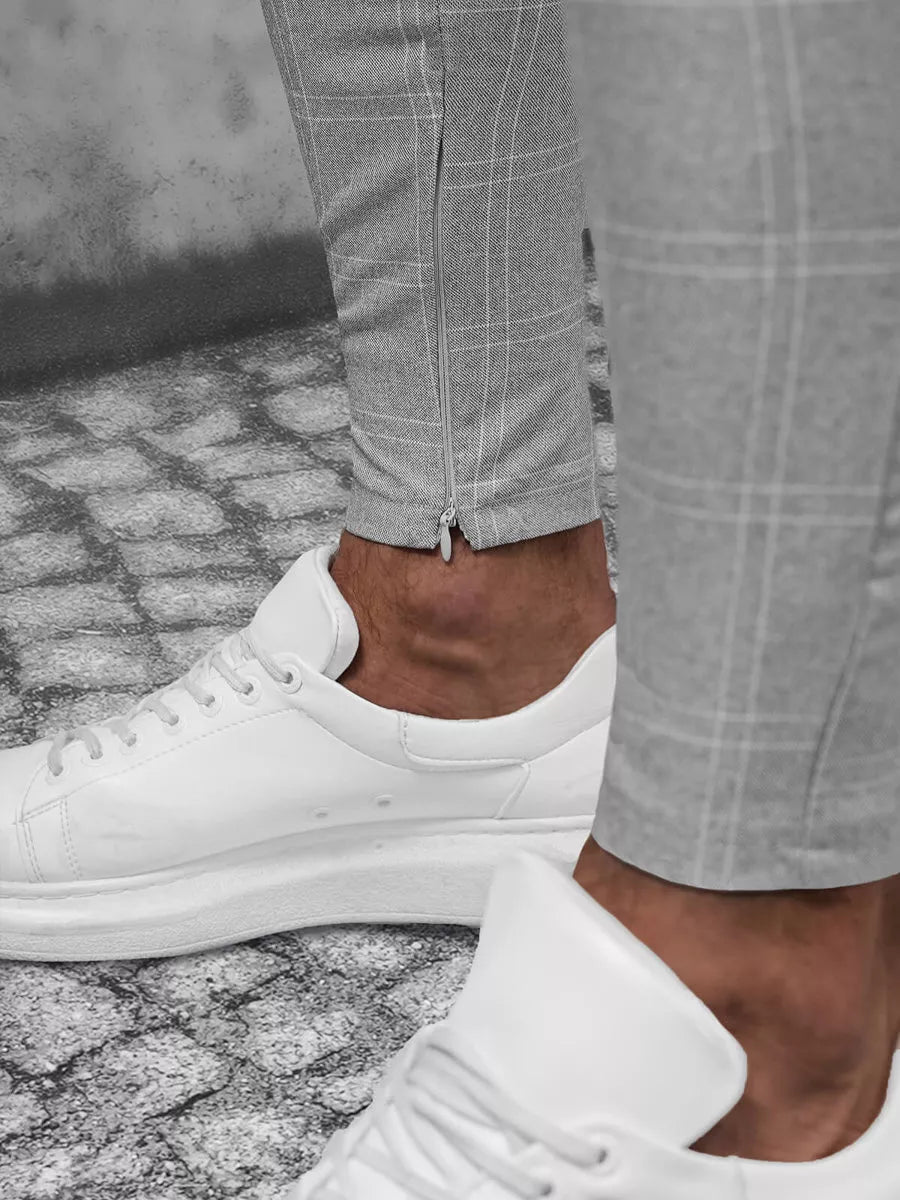 Pilkos vyriškos kelnės Metir