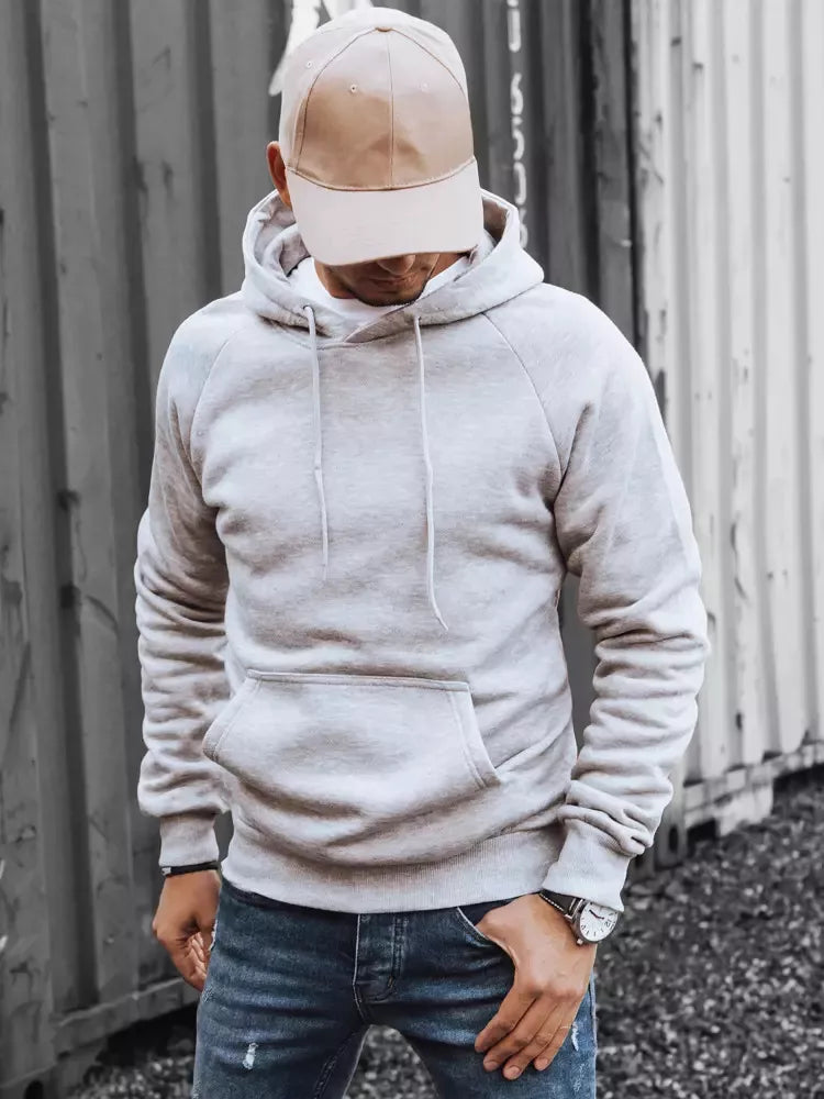 Vyriškas pilkas džemperis Ater