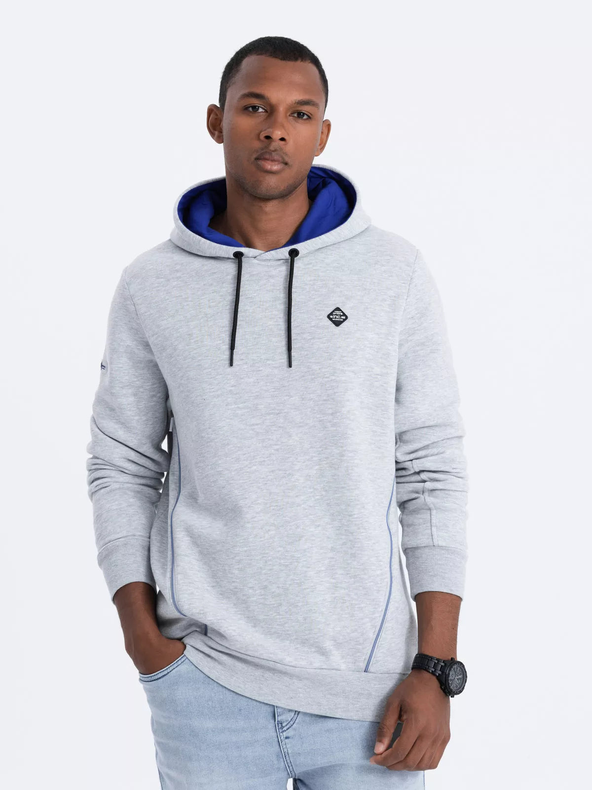 Pilkas vyriškas džemperis Runo