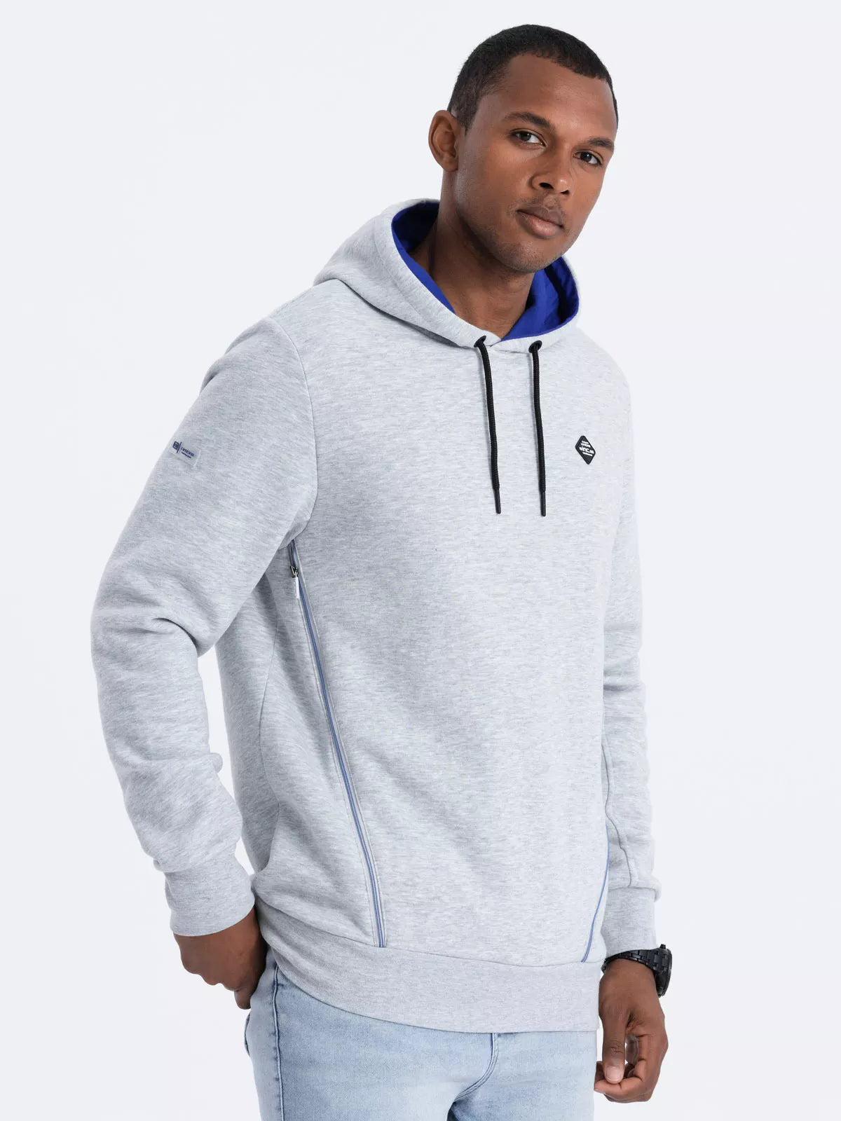 Pilkas vyriškas džemperis Runo