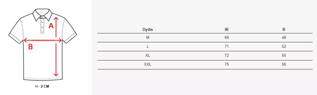 Vyriški pilki polo marškinėliai Metrol