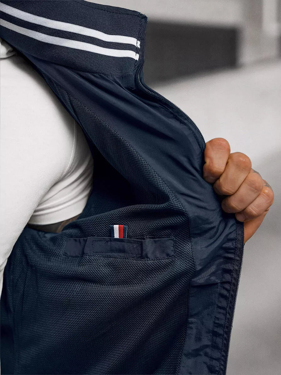 Vyriška plona tamsiai mėlyna striukė Some