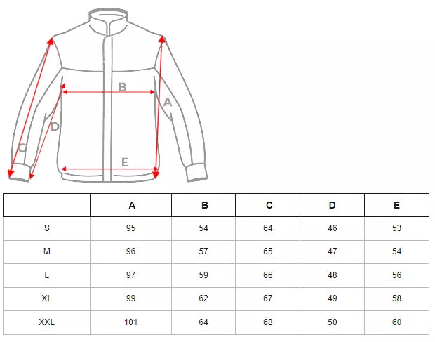 Vyriška raudona žieminė striukė Reger