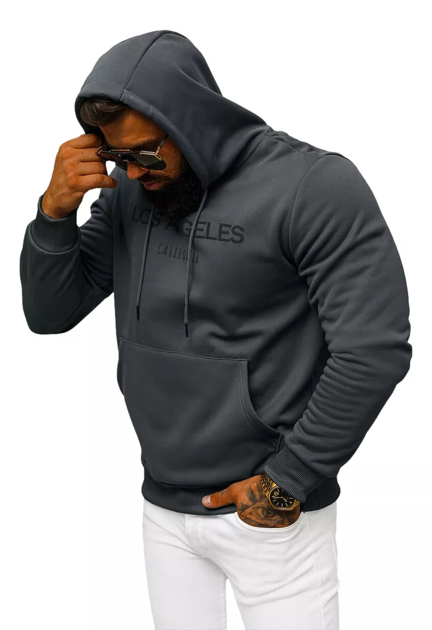 Vyriškas raudonas džemperis Los Angeles