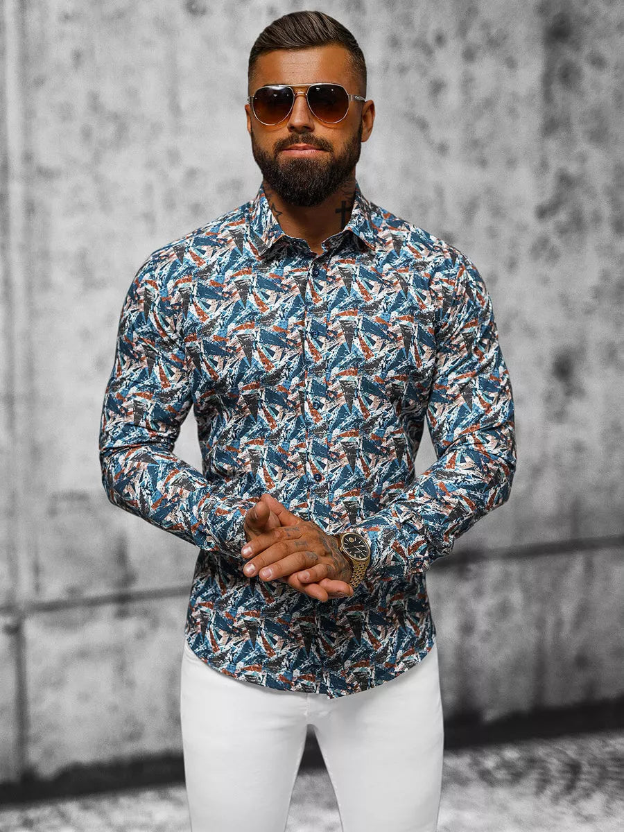 Vyriški stilingi marškiniai Butil