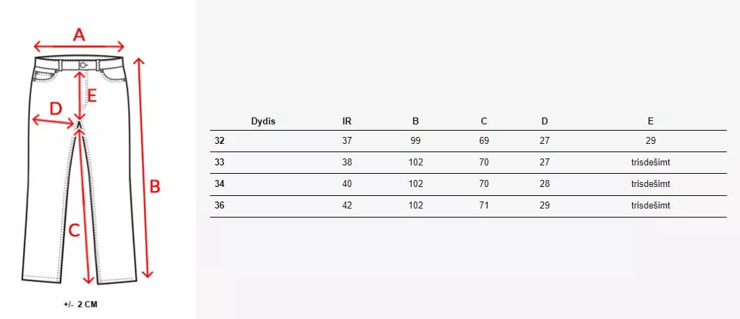 Vyriškos rusvos kelnės Noki