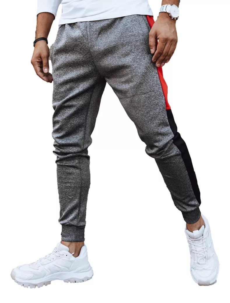 Vyriškos tamsiai pilkos spalvos kelnės Nuno