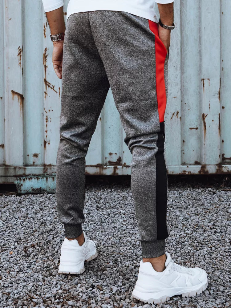 Vyriškos tamsiai pilkos spalvos kelnės Nuno