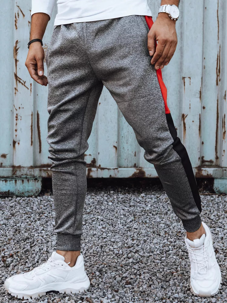 Vyriškos tamsiai pilkos spalvos kelnės Nuno