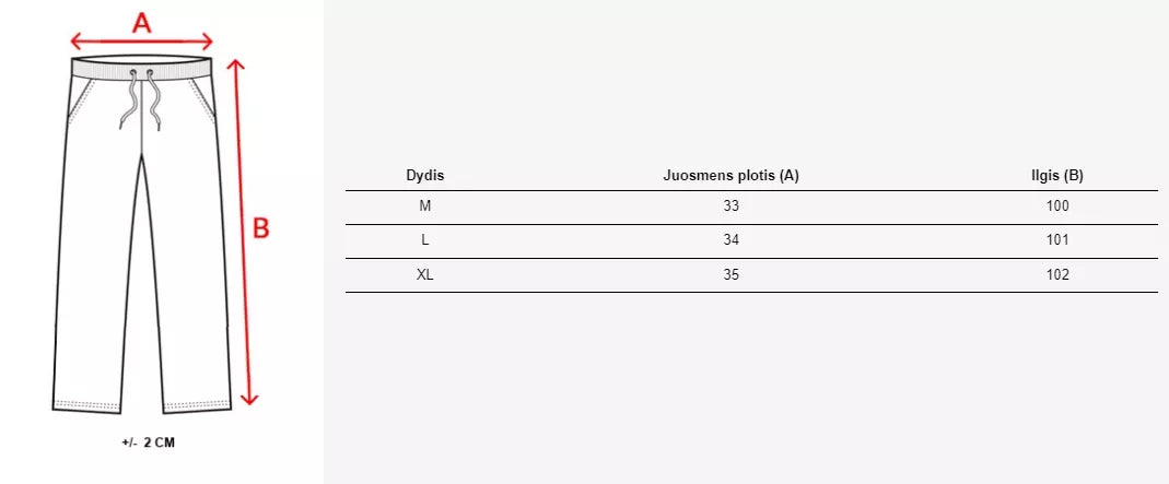 Vyriškos šviesiai pilkos laisvalaikio kelnės Adam