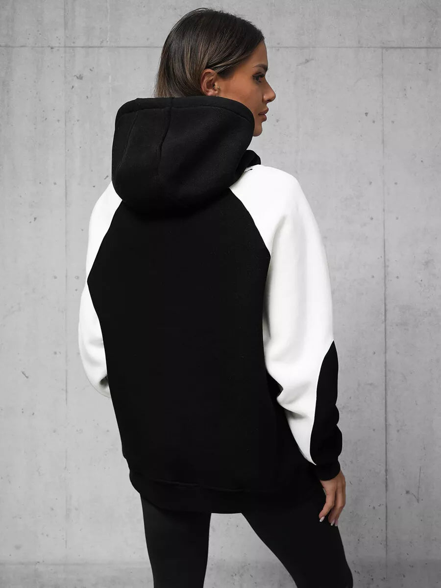 Moteriškas juodas džemperis No discipline