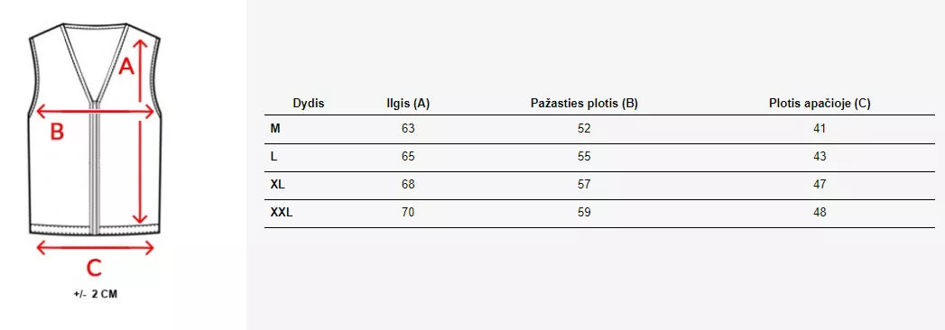 Vyriška tamsiai tamsiai mėlyna liemenė Koser